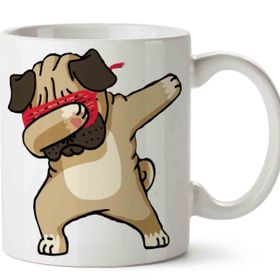 Pug Puppy Dab Dabbing Baskılı Kupa