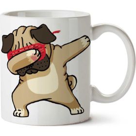 Pug Puppy Dab Dabbing Baskılı Kupa