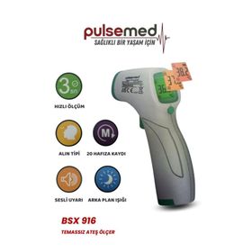 Pulsemed BSX916 Temassız Kızılötesi Ateş Ölçer