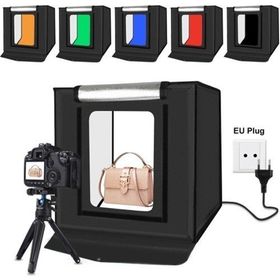 Puluz 30W 5500K Portatif 40x40 cm Işıklı Ürün Fotoğraf Çekim Çadırı