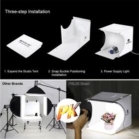 Puluz PU5022 22 cm Katlanır Lightbox Fotoğraf Stüdyosu