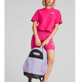 Puma 07961503 Plus Pembe-Siyah Unisex Sırt Çantası