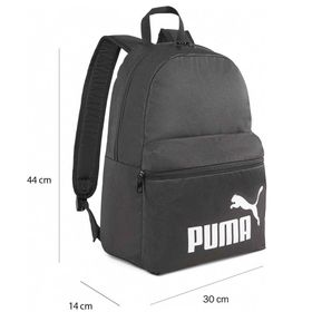 Puma 079943-01-1 B-7 44x30x14 cm Unisex Siyah Sırt ve Okul Çantası