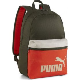 Puma 090468-03 Phase Yeşil-Turuncu Sırt Çantası