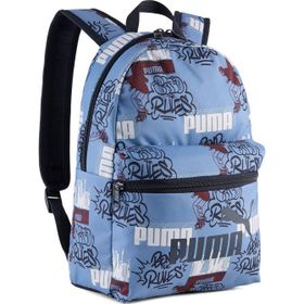 Puma 09132404 Mavi Phase AOP Small Günlük Stil Çocuk Sırt Çantası