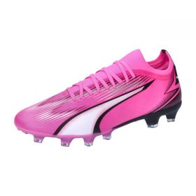Puma 10775401 Ultra Match Fg Ag Pembe Erkek Çim Zemin Kramponu