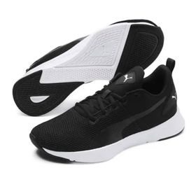 Puma 192257-02 Flyer Runner Siyah Beyaz Günlük Erkek Spor Ayakkabı