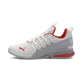 Puma 193148-02 Axelion Beyaz - Kırmızı Erkek Spor Ayakkabı