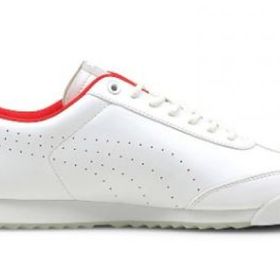 Puma 30685502 Ferrari Roma Via Perf Beyaz Erkek Spor Ayakkabı
