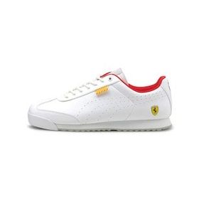 Puma 30685502 Ferrari Roma Via Perf Beyaz Erkek Spor Ayakkabı
