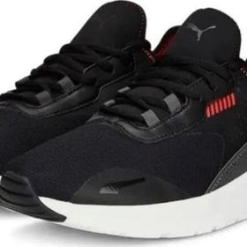 Puma 306982 09 Ferrari Electron E Pro Black Rosso Corsa Siyah Yetişkin Erkek Yürüyüş Ayakkabısı