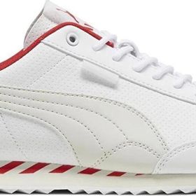 Puma 30806702 Ferrari Roma Via White Vapor Gray Beyaz Erkek Spor Ayakkabı