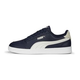 Puma 309668 Shuffle Navy Vapor Gray White Unisex Spor Ayakkabı