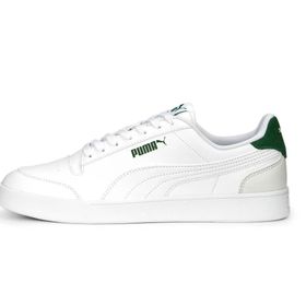 Puma 309668 Shuffle White Vapor Gray Archive Green Unisex Spor Ayakkabı