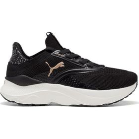 Puma 310162 Softride Capri Minima Leopard WNS Siyah Spor Ayakkabı