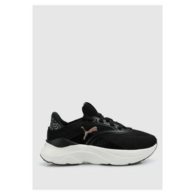 Puma 310494-310162-310160 Softride Mayve Leoprd II WNS Siyah Kadın Spor Ayakkabı