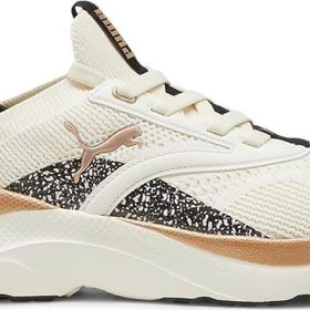 Puma 310494 Softride Capri Minima Leopard II WNS Krem Spor Ayakkabı