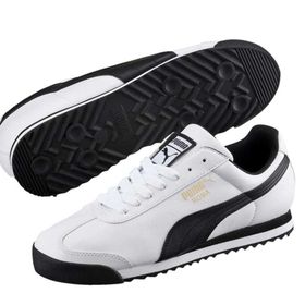 Puma 353572-04 Roma Basic Beyaz - Siyah Unisex Spor Ayakkabı