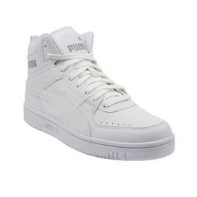 Puma 363716-01 Rebound Street v2 Leather High Top Puma Black-Puma Black Erkek Sneaker