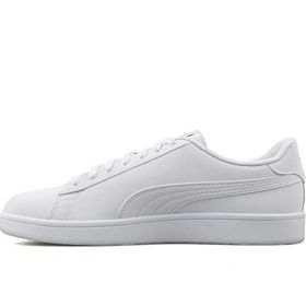 Puma 36516073 Smash V2 Buck White Silver Unisex Spor Ayakkabı