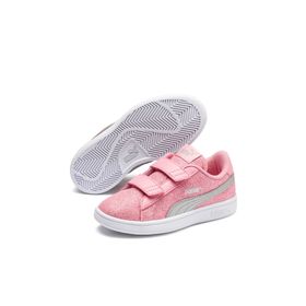 Puma 36737815 Pembe Smash V2 Glitz Glam V Ps Çocuk Spor Ayakkabı