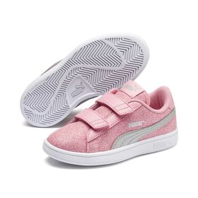 Puma 36737815 Pembe Smash V2 Glitz Glam V Ps Çocuk Spor Ayakkabı