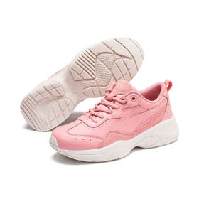 Puma 370282-04 Cilia Lux B Rose-Silver-P Parchment Kadın Antrenman Spor Ayakkabısı