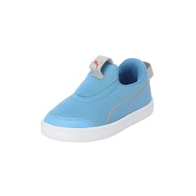 Puma 37485915 COURTFLEX V2 SLİP ON INF Mavi Çocuk Spor Ayakkabı