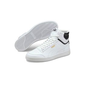 Puma 380748-01 Shuffle Mid Beyaz Erkek Boğazlı Spor Ayakkabı