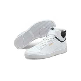 Puma 380748-01 Shuffle Mid Beyaz Erkek Boğazlı Spor Ayakkabı