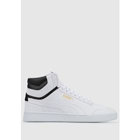 Puma 380748-01 Shuffle Mid Beyaz Erkek Boğazlı Spor Ayakkabı