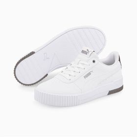 Puma 38390501 Carina Raw Metallics Beyaz Kadın Spor Ayakkabı