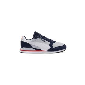 Puma 384640 ST Runner V3 Mesh Gri Lacivert Spor Ayakkabı
