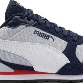 Puma 384640 ST Runner V3 Mesh Gri Lacivert Spor Ayakkabı