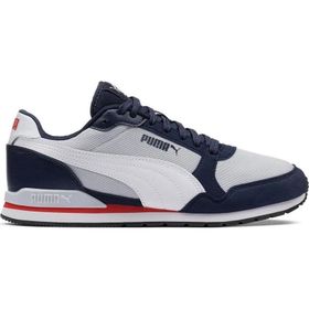 Puma 384640 ST Runner V3 Mesh Gri Lacivert Spor Ayakkabı