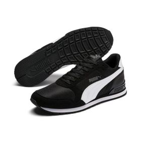 Puma 38464001 Erkek St Runner V3 Mesh Erkek Siyah Günlük Stil Ayakkabı