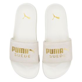 Puma 38487202 Leadcat 2.0 Suede Classic Erkek Bej Günlük Stil Terlik