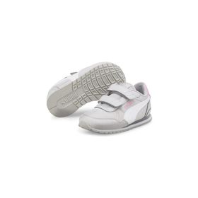 Puma 385512-03 St Runner V3 Mesh V Inf Gri Çocuk Günlük Spor Ayakkabı