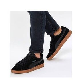 Puma 385642-15 Smash V2 TDP Sneakers Siyah Erkek Spor Ayakkabı