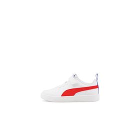 Puma 385836 Rickie AC PS Ortopedik Beyaz Kırmızı Çocuk Spor Ayakkabı