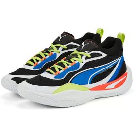 Puma 385841-04 Playmaker Siyah Beyaz Basketbol Erkek Spor Ayakkabı