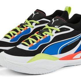 Puma 385841-04 Playmaker Siyah Beyaz Basketbol Erkek Spor Ayakkabı