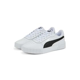 Puma 385849-07 Carina 2.0 Sneaker Beyaz Siyah Unisex Spor Ayakkabı