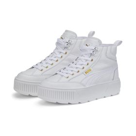 Puma 385857-03 Karmen Mid Kadın Beyaz Spor Ayakkabı