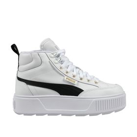 Puma 385857-03 Karmen Mid Kadın Beyaz Spor Ayakkabı