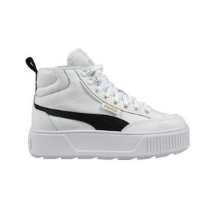 Puma 385857-03 Karmen Mid Kadın Beyaz Spor Ayakkabı