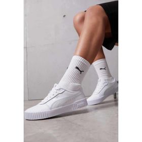 Puma 386185-02 Carina 2.0 JR Beyaz Çocuk Spor Ayakkabı