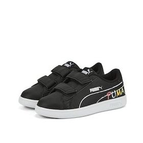 Puma 38620101 Smash V2 Home School V Inf Siyah Unisex Çocuk Ayakkabı