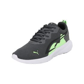 Puma 386269 All-Day Active Shadow Gray Fizzy Lime Black Unisex Spor Ayakkabı