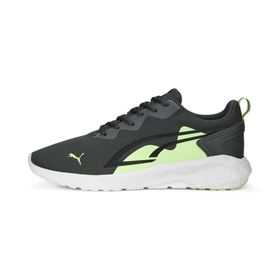 Puma 386269 All-Day Active Shadow Gray Fizzy Lime Black Unisex Spor Ayakkabı
